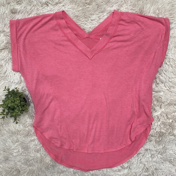 Cherish Dolman Sleeve V-Neck Top 💗 Pink - Picture 3 of 13